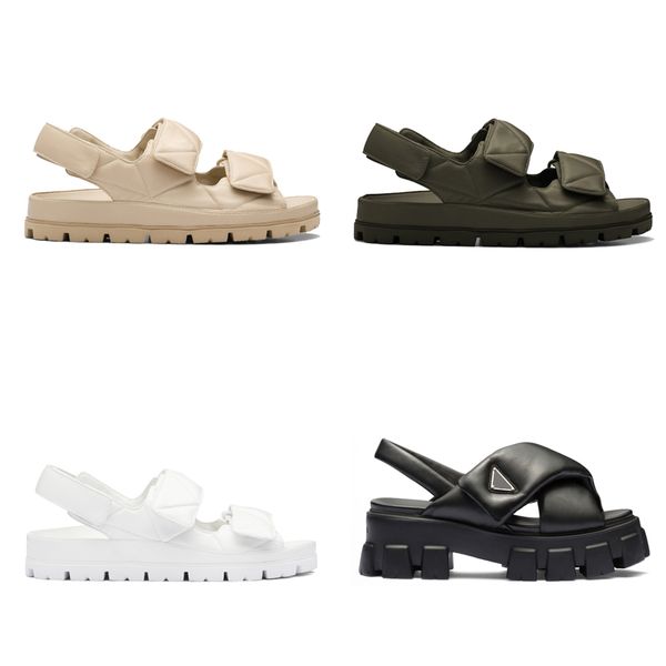designer women sandals womens slides fashion sandal crystal calf leather quilted casual shoes platform summer beach slipper flip flops for s, Black
designer women sandals womens slides fashion sandal crystal calf leather quilted casual shoes platform summer beach slipper flip flops for s, Black