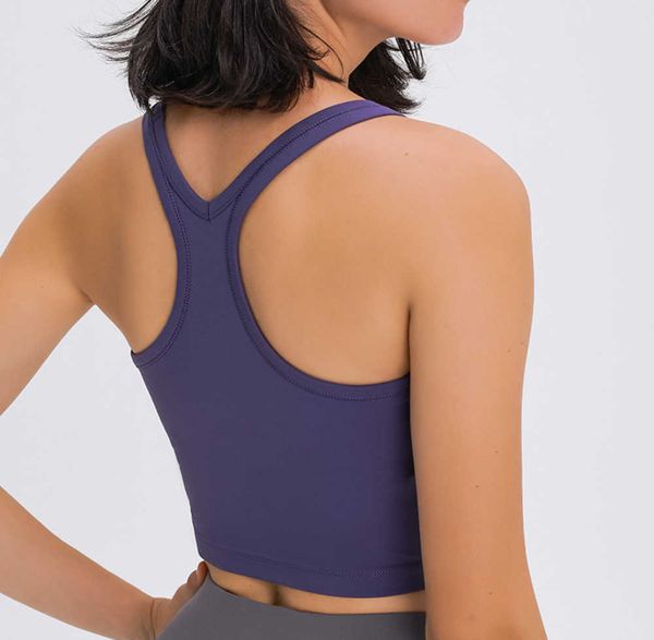 sports bra lu-95 yoga gym clothes women vest with chest pad tank running skin-friendly waist trainer fitness shockproofs lady underwears, Gray
sports bra lu-95 yoga gym clothes women vest with chest pad tank running skin-friendly waist trainer fitness shockproofs lady underwears, Gray