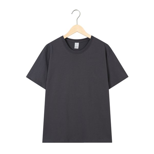 men s t shirts s1147 round neck short sleeved t shirt solid color casual for men and women 230411, White;black
men s t shirts s1147 round neck short sleeved t shirt solid color casual for men and women 230411, White;black