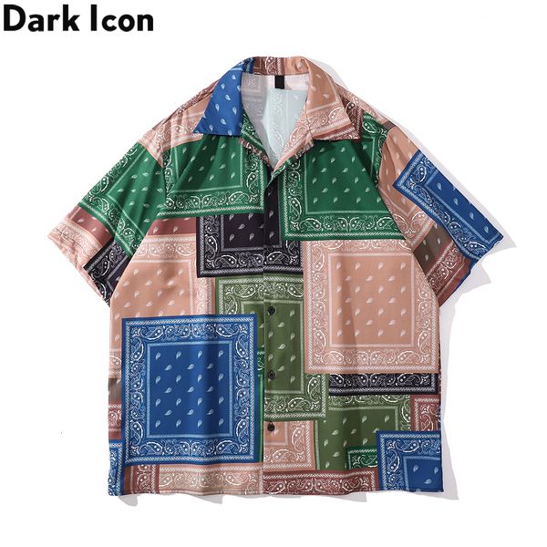 men's casual shirts dark icon bandana shirt men summer vintage street men's shirt man clothing 230410, White;black
men's casual shirts dark icon bandana shirt men summer vintage street men's shirt man clothing 230410, White;black