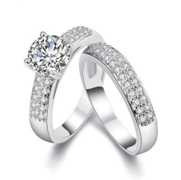 new fashion wedding ring fourclaw micro inlay zircon couple ring fashion antireal diamond ring trade jewelry whole2462018, Silver
new fashion wedding ring fourclaw micro inlay zircon couple ring fashion antireal diamond ring trade jewelry whole2462018, Silver