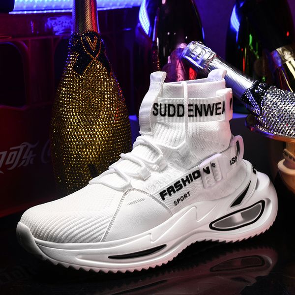 high socks chunky sneakers men shoes design new fashion thick sole light sport running athletic shoes for men white black
high socks chunky sneakers men shoes design new fashion thick sole light sport running athletic shoes for men white black