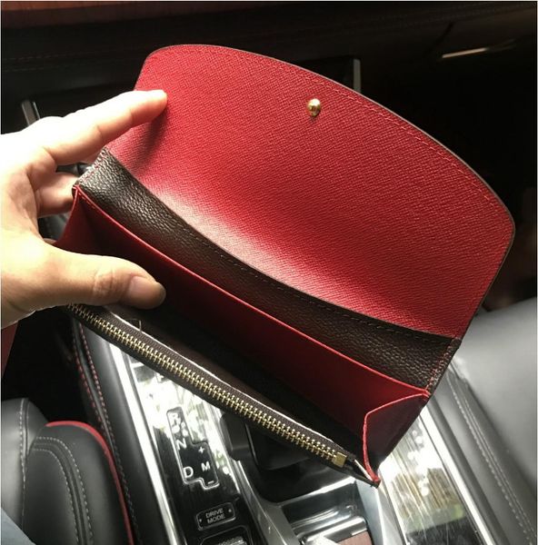 Luxury Designer Fashion Wallets Leather Fashion Designer Women Long Wallet Woma…