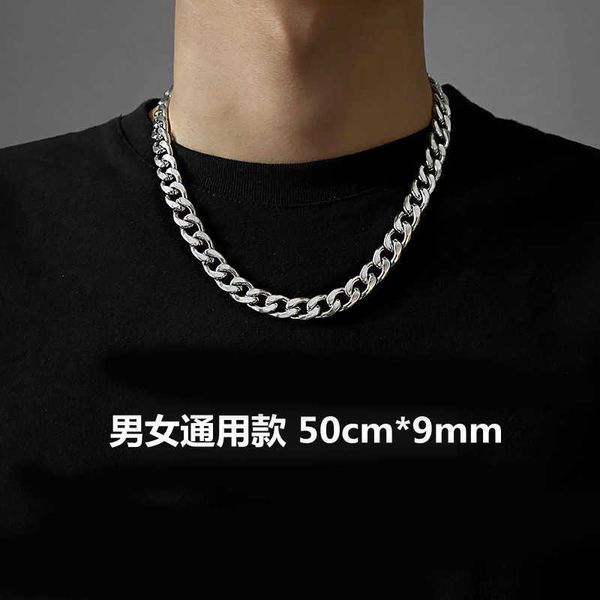 nk necklace titanium steel men's and wo lovers korean hip hop wo stainless steel, Black
nk necklace titanium steel men's and wo lovers korean hip hop wo stainless steel, Black