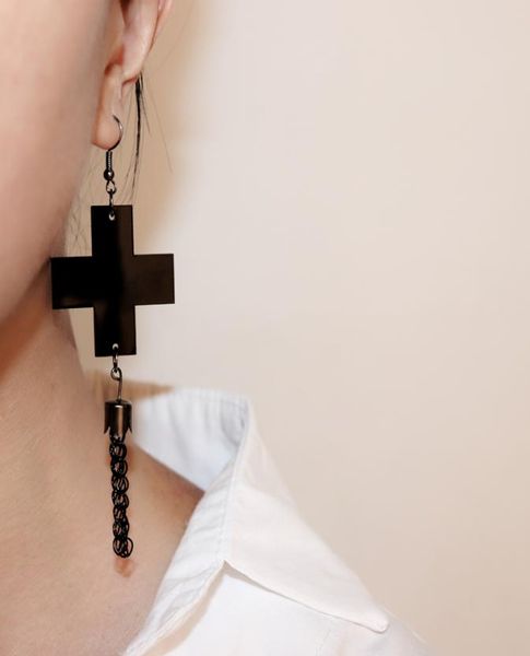 gothic black cross tassels dangle earrings for women trendy jewelry acrylic accessories2917789, Silver
gothic black cross tassels dangle earrings for women trendy jewelry acrylic accessories2917789, Silver