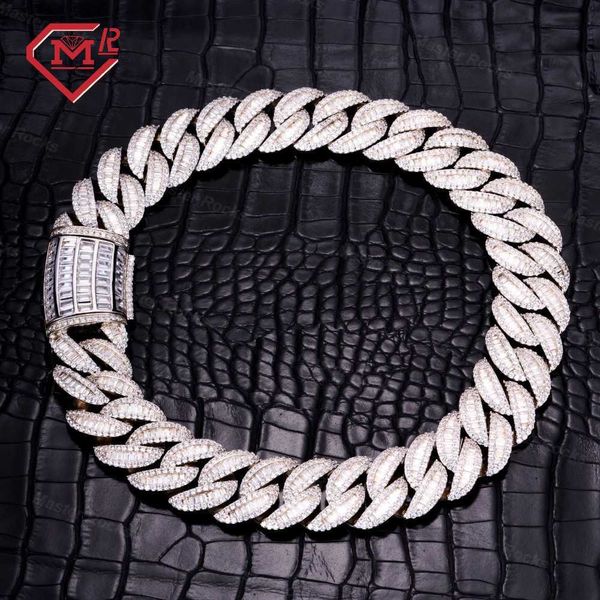 18mm iced out mens fine jewelry miami cuban link bracelet baguette moissanite 925 sterling silver cuban chain bracelets
18mm iced out mens fine jewelry miami cuban link bracelet baguette moissanite 925 sterling silver cuban chain bracelets