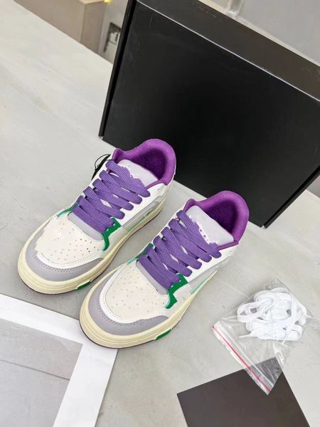 casual shoes designer sports shoes flat shoes purple gray blue brown breathable sports shoes size35-45, Black