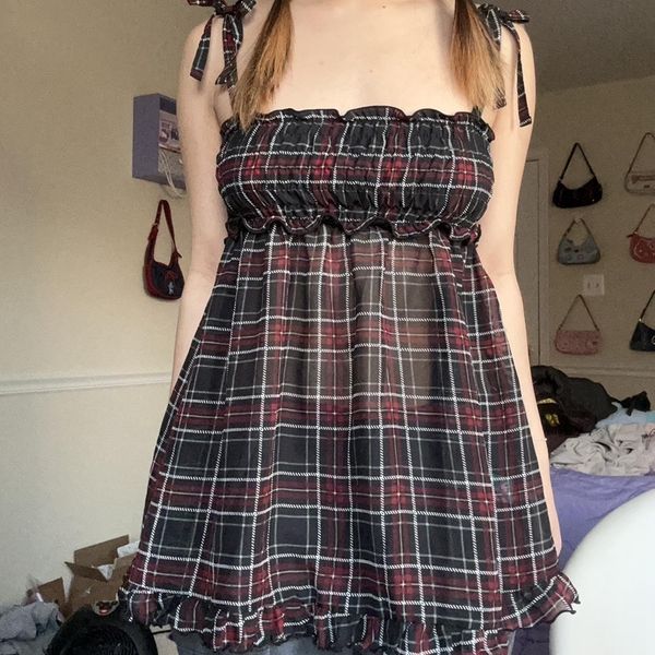 camisoles tanks fairy y2k mesh sheer tie up camis milkmaid s black and red plaid vests 90s vintage grunge edible tree fungus 230411, Black;white
camisoles tanks fairy y2k mesh sheer tie up camis milkmaid s black and red plaid vests 90s vintage grunge edible tree fungus 230411, Black;white