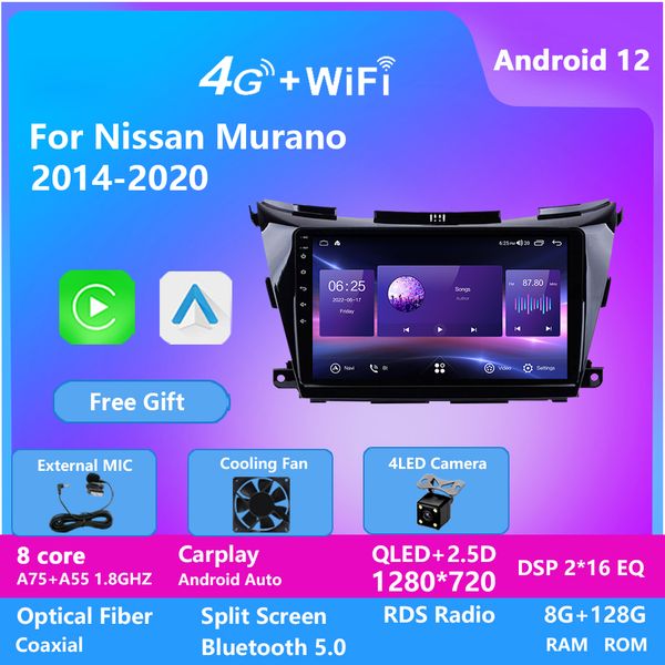 android 13 car radio video multimedia qled screen for nissan murano 2014-2020 video player navigation carplay auto stereo dsp
android 13 car radio video multimedia qled screen for nissan murano 2014-2020 video player navigation carplay auto stereo dsp