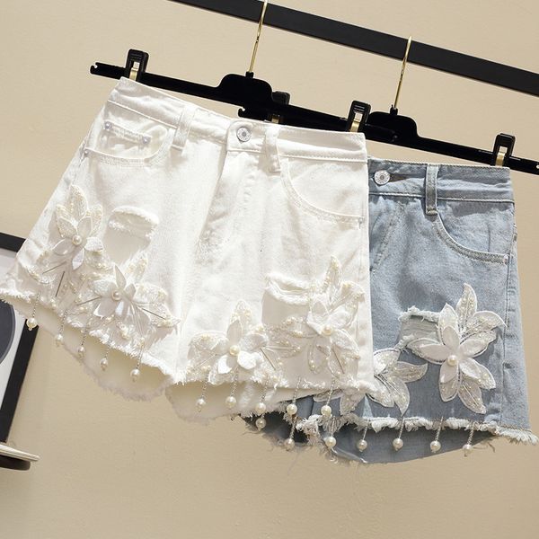 women's shorts 3xl 4xl 5xl women's denim shorts summer embroidery beaded shorts women's hole washing jeans shorts r719 230412, White;black
women's shorts 3xl 4xl 5xl women's denim shorts summer embroidery beaded shorts women's hole washing jeans shorts r719 230412, White;black
