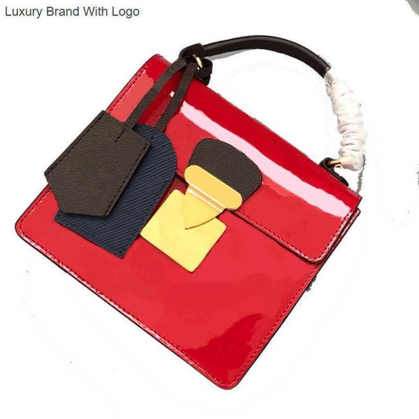 bag handbags shoulder bags spring street bags m90375 m90505 lady fashion hand flap hard genuine patent leather canvas shoulderbag pocket cro, Black
bag handbags shoulder bags spring street bags m90375 m90505 lady fashion hand flap hard genuine patent leather canvas shoulderbag pocket cro, Black