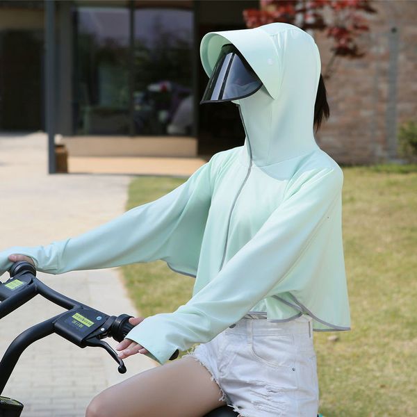 women's jackets sunscreen children's shawl summer uv protection sunshade hat bicycle ice silk sunscreen clothing cover face sun 23, Black;brown
women's jackets sunscreen children's shawl summer uv protection sunshade hat bicycle ice silk sunscreen clothing cover face sun 23, Black;brown