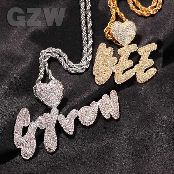 new heart cursive initial letter custom name pendant necklace ins personalized iced out cubic zirconia cz 18k real gold hip hop diy annivers, Silver
new heart cursive initial letter custom name pendant necklace ins personalized iced out cubic zirconia cz 18k real gold hip hop diy annivers, Silver
