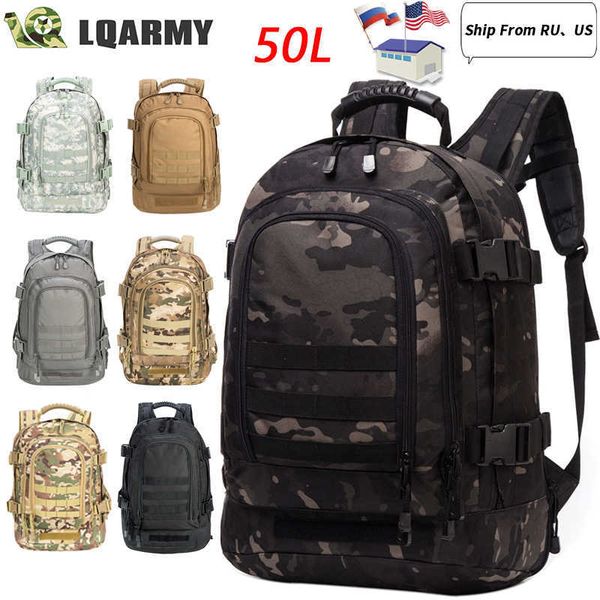 50l camping backpack military bag men travel bags tactical army molle climbing rucksack hiking outdoor hunting bags 230412
50l camping backpack military bag men travel bags tactical army molle climbing rucksack hiking outdoor hunting bags 230412