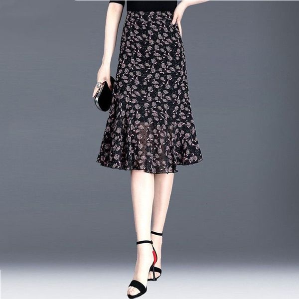 skirts chiffon flower skin fish tail leather women's summer high waist irregular a-line leather women's leather mujer faldas saias, Black
skirts chiffon flower skin fish tail leather women's summer high waist irregular a-line leather women's leather mujer faldas saias, Black