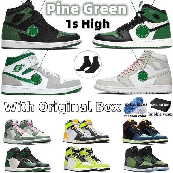 with box jumpman 1 1s basketball shoes for men high sneakers women pine green seafoam volt gold university blue smoke grey digital pink desi
with box jumpman 1 1s basketball shoes for men high sneakers women pine green seafoam volt gold university blue smoke grey digital pink desi