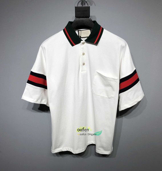 23ss men's designer t-shirt men's and women's european designer embroidered stripe casual summer round neck cotton high-quali, White;black
23ss men's designer t-shirt men's and women's european designer embroidered stripe casual summer round neck cotton high-quali, White;black