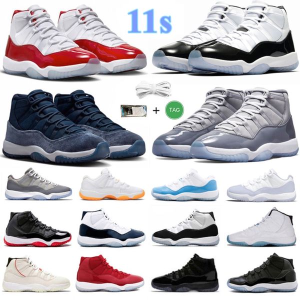 11 11s mens basketball shoes cherry midnight navy cool grey pure violet citrus legend gamma unc blue bred cap gown men women trainers sports
11 11s mens basketball shoes cherry midnight navy cool grey pure violet citrus legend gamma unc blue bred cap gown men women trainers sports