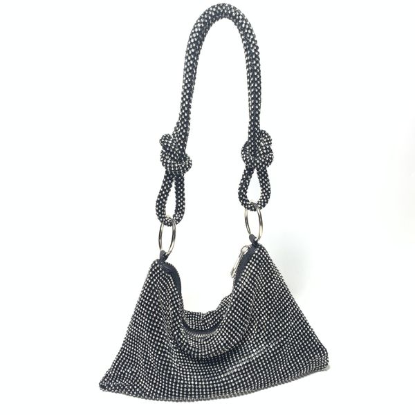fashion bag versatile women's bag with diamond embedding design outdoor underarm handbag
fashion bag versatile women's bag with diamond embedding design outdoor underarm handbag