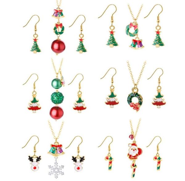christmas necklace earring women suit plated gold lady santa claus snow tree necklaces earrings drop oil jewelry set 4 4lt j25875128, Silver
christmas necklace earring women suit plated gold lady santa claus snow tree necklaces earrings drop oil jewelry set 4 4lt j25875128, Silver