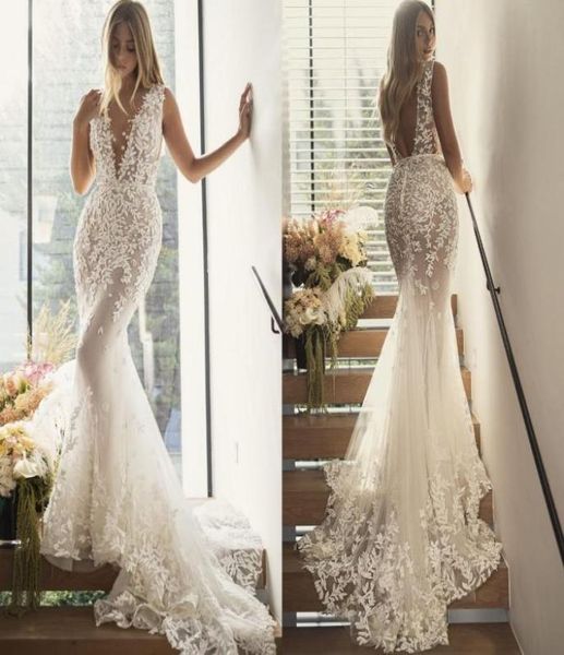 2021 new wedding dresses deep v neck lace beads appliques bridal gowns custom made backless sweep train mermaid wedding dress8456033, White
2021 new wedding dresses deep v neck lace beads appliques bridal gowns custom made backless sweep train mermaid wedding dress8456033, White