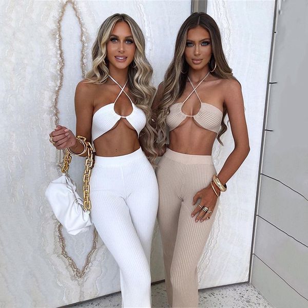 women s tracksuits wsevypo two pieces pants suits party office night wear women cross halter wrap bustiers crop high waist trousers sets 23, Gray
women s tracksuits wsevypo two pieces pants suits party office night wear women cross halter wrap bustiers crop high waist trousers sets 23, Gray