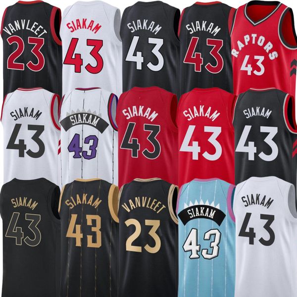 scottie 4 barnes pascal 43 siakam jersey mens youth tracy fred 23 vanvleet vince 15 carter basketball 2021-2022 new, Black;red
scottie 4 barnes pascal 43 siakam jersey mens youth tracy fred 23 vanvleet vince 15 carter basketball 2021-2022 new, Black;red