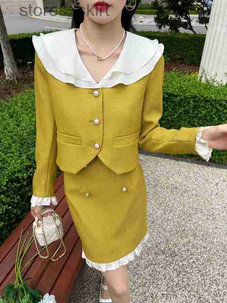 two piece dress designer autumn winter brand grade two-piece fashion jacket skirt womens suit designer spring pearl button coat gift tr7b, White
two piece dress designer autumn winter brand grade two-piece fashion jacket skirt womens suit designer spring pearl button coat gift tr7b, White