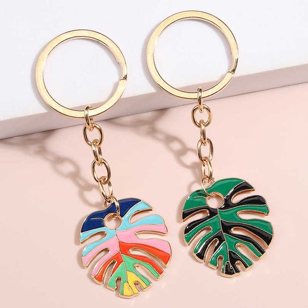 key rings lovely keychain enamel colorful leaf key rings coconut palm friendship gifts for women men handbag accessorie diy jewelry aa230411, Slivery;golden 
key rings lovely keychain enamel colorful leaf key rings coconut palm friendship gifts for women men handbag accessorie diy jewelry aa230411, Slivery;golden