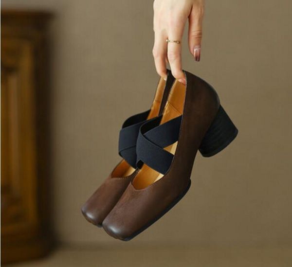 vintage ballet shoes women mary jane shoe square toe lady single shoes fashion evening party pumps, Black
vintage ballet shoes women mary jane shoe square toe lady single shoes fashion evening party pumps, Black