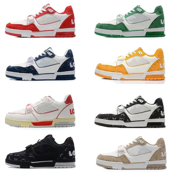 designer first generation casual shoes men black green red orange leather canvas fashion platform trainers
designer first generation casual shoes men black green red orange leather canvas fashion platform trainers