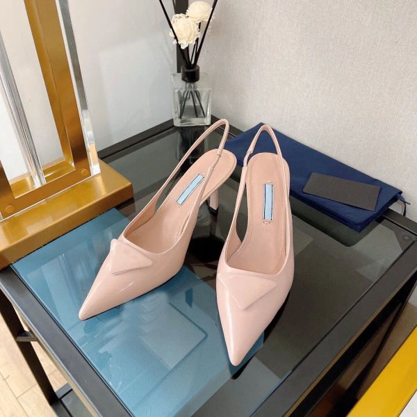 triangle summer lady sandals high heels brushed black leather slingback pumps patent leather brand shoes pointed toe dress party wedding des
triangle summer lady sandals high heels brushed black leather slingback pumps patent leather brand shoes pointed toe dress party wedding des