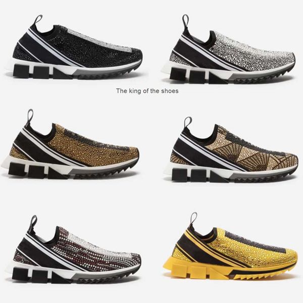 box designer with shoes mens dg-sorrento sneakers designer shoes speed trainer women fashion stretch bands slip-on trainers two-tone rubber, Black
box designer with shoes mens dg-sorrento sneakers designer shoes speed trainer women fashion stretch bands slip-on trainers two-tone rubber, Black