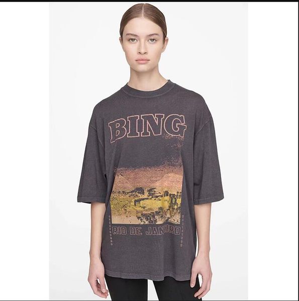 2023 new anine bing cotton round neck tee shirt letter drawing printed black short sleeve beauty women designer t-shirt tees, White
2023 new anine bing cotton round neck tee shirt letter drawing printed black short sleeve beauty women designer t-shirt tees, White