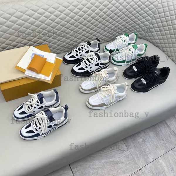 designer casual shoes men sneakers rubber platform trainers genuine leather sneaker multicolor lace-up skate shoes fashion running shoe size, Black
designer casual shoes men sneakers rubber platform trainers genuine leather sneaker multicolor lace-up skate shoes fashion running shoe size, Black