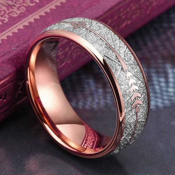 band rings fashion 8mm rose gold arrow tungsten wedding ring for men women vintage meteorite pattern engagement steel ring men wedding band, Silver
band rings fashion 8mm rose gold arrow tungsten wedding ring for men women vintage meteorite pattern engagement steel ring men wedding band, Silver