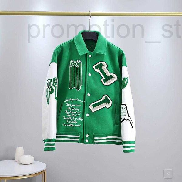 men's jackets designer fashion brand men jacket vintage loose long sleeve green baseball man's hip hop autumn varsity 5er0, Black;brown
men's jackets designer fashion brand men jacket vintage loose long sleeve green baseball man's hip hop autumn varsity 5er0, Black;brown