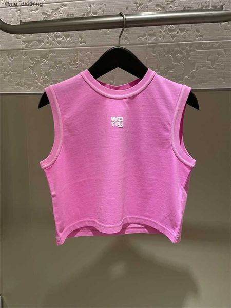 aw king 2023 spring new college style designer wang open umbilical sleeveless tank with slim fit pullover t-shirt women's top, White
aw king 2023 spring new college style designer wang open umbilical sleeveless tank with slim fit pullover t-shirt women's top, White