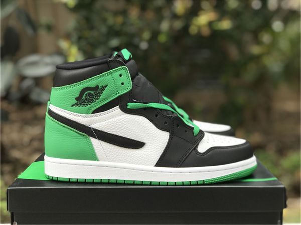 2023 authentic shoes air 1 1s high og lucky green black/lucky green-white dz5485-031 outdoor men women sports sneakers with original box, White;red
2023 authentic shoes air 1 1s high og lucky green black/lucky green-white dz5485-031 outdoor men women sports sneakers with original box, White;red