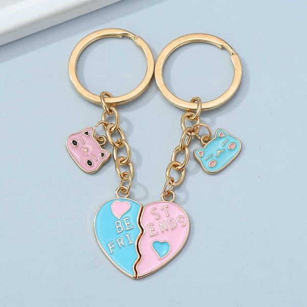 key rings 1pair couple keychain heart animal key rings lovers for friend birthday gift valentine's day souvenirs aa230411, Slivery;golden
key rings 1pair couple keychain heart animal key rings lovers for friend birthday gift valentine's day souvenirs aa230411, Slivery;golden