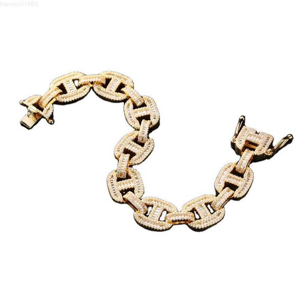 moissanite bling iced out men's rapper bracelet miami cuban chain cz bracelet for men's hip hop jewelry fashion party link chain, Silver
moissanite bling iced out men's rapper bracelet miami cuban chain cz bracelet for men's hip hop jewelry fashion party link chain, Silver
