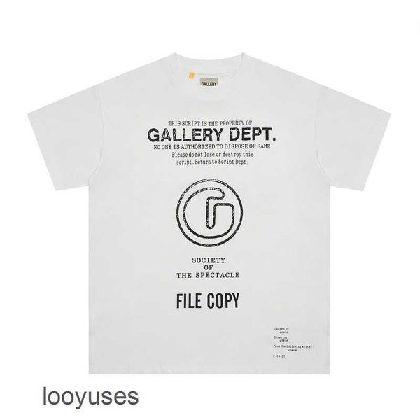 high mens t shirts 2023 dept shirt galleryes quality american street letter printing casual loose short sleeve t-shirt trend, White;black
high mens t shirts 2023 dept shirt galleryes quality american street letter printing casual loose short sleeve t-shirt trend, White;black