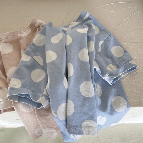 t-shirts deer jonmi summer children's polka dot t-shirt short sleeve loose korean children's casual t-shirt 230412, Blue
t-shirts deer jonmi summer children's polka dot t-shirt short sleeve loose korean children's casual t-shirt 230412, Blue