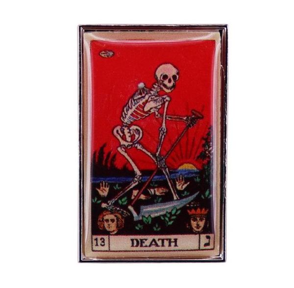 red death tarot card enamel pin grim reaper skeleton sickle brooch occult gothic badge2773866, Blue
red death tarot card enamel pin grim reaper skeleton sickle brooch occult gothic badge2773866, Blue