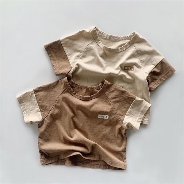 t-shirts children's summer arrival t-shirt baby girl patch work short sleeve t-shirt boy simple thin all matching cotton linen t-shirt, Blue
t-shirts children's summer arrival t-shirt baby girl patch work short sleeve t-shirt boy simple thin all matching cotton linen t-shirt, Blue