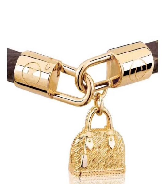 fashion gold bracelets woman man leather stainless steel bag bracelet couple jewelry with box1887097, Golden;silver
fashion gold bracelets woman man leather stainless steel bag bracelet couple jewelry with box1887097, Golden;silver