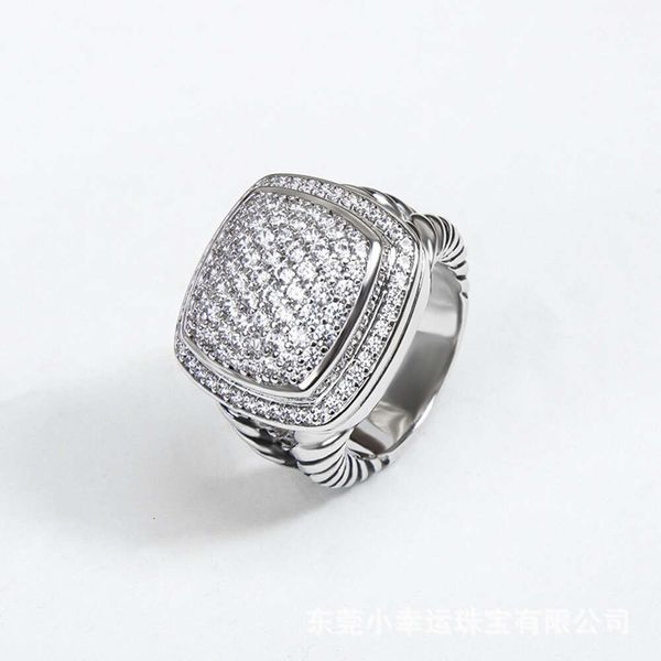 Classic DY Ring jewelry designer top fashion accessories Square 17MM Zircon Imitation Diamond Style Fashion Twisted Thread Ring Jewelry DY Jewelry Accessories
Classic DY Ring jewelry designer top fashion accessories Square 17MM Zircon Imitation Diamond Style Fashion Twisted Thread Ring Jewelry DY Jewelry Accessories