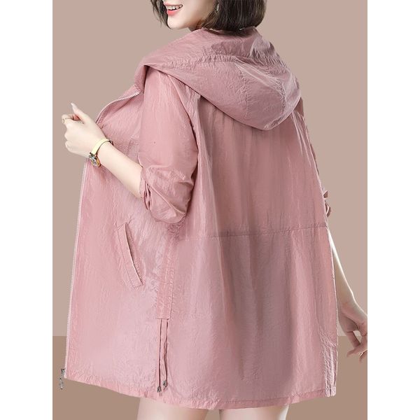 women's jackets summer women's thin jacket uv resistant cardigan hooded coat outdoor long sleeve women's windproof casual coa, Black;brown
women's jackets summer women's thin jacket uv resistant cardigan hooded coat outdoor long sleeve women's windproof casual coa, Black;brown