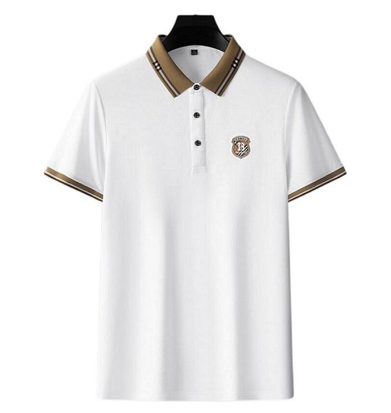 t46v 2023bb designer clothes embroidery men's polos summer fashion slim black short sleeve men polo shirt tee mens clothes, White;black
t46v 2023bb designer clothes embroidery men's polos summer fashion slim black short sleeve men polo shirt tee mens clothes, White;black