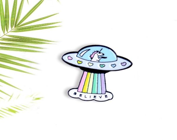 creative cartoon unicorn driving spaceship metal enamel brooch fashion simple rainbow ufo badge trendy lapel backpack jewelry6728662, Blue
creative cartoon unicorn driving spaceship metal enamel brooch fashion simple rainbow ufo badge trendy lapel backpack jewelry6728662, Blue